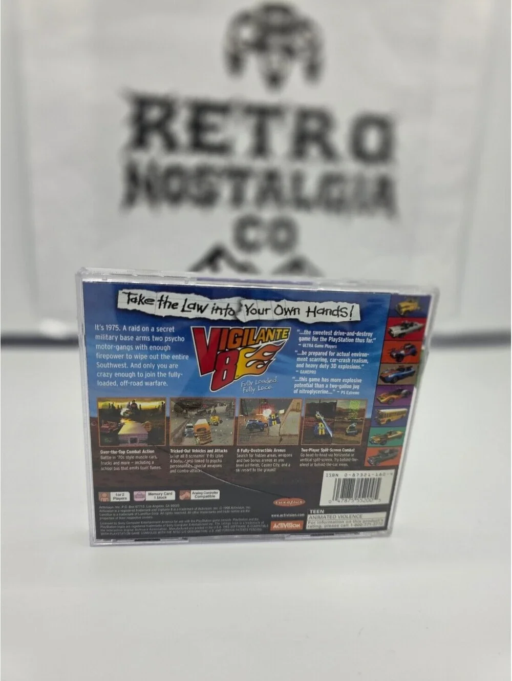 Vigilante 8 CIB for Playstation 1